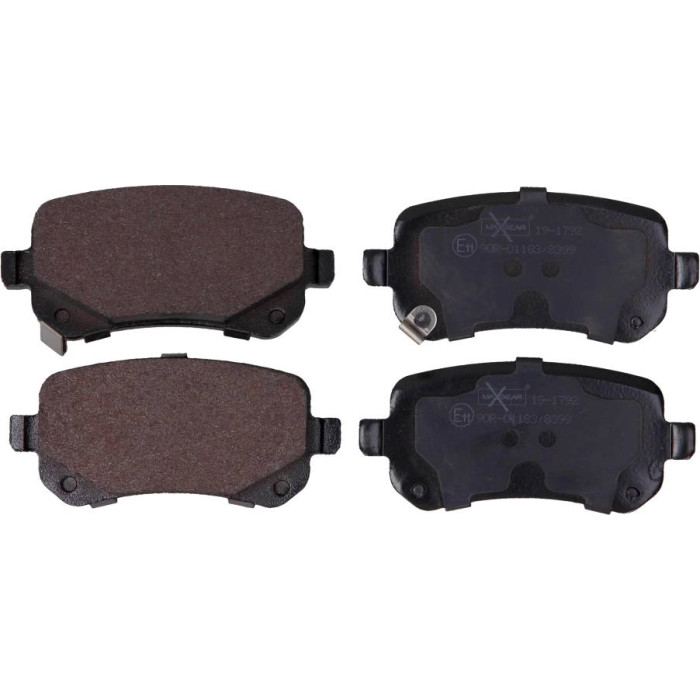 MAXGEAR Bremsbelagsatz 19-1792 Chrysler Voyager 08-/Dodge MAXGEAR Bremsbelagsatz 19-1792 Chrysler Voyager 08-/Dodge