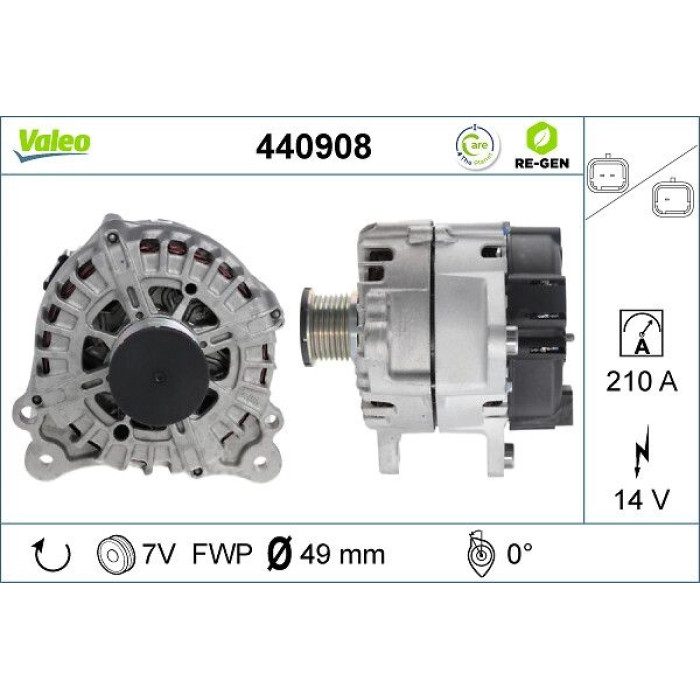 Valeo Lichtmaschine 440908 Valeo Lichtmaschine 440908