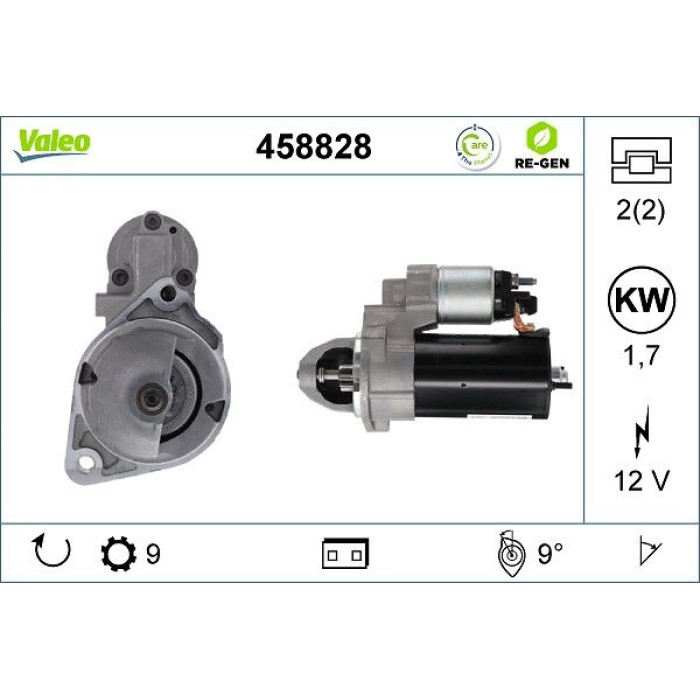Valeo Anlasser 458828 Valeo Anlasser 458828