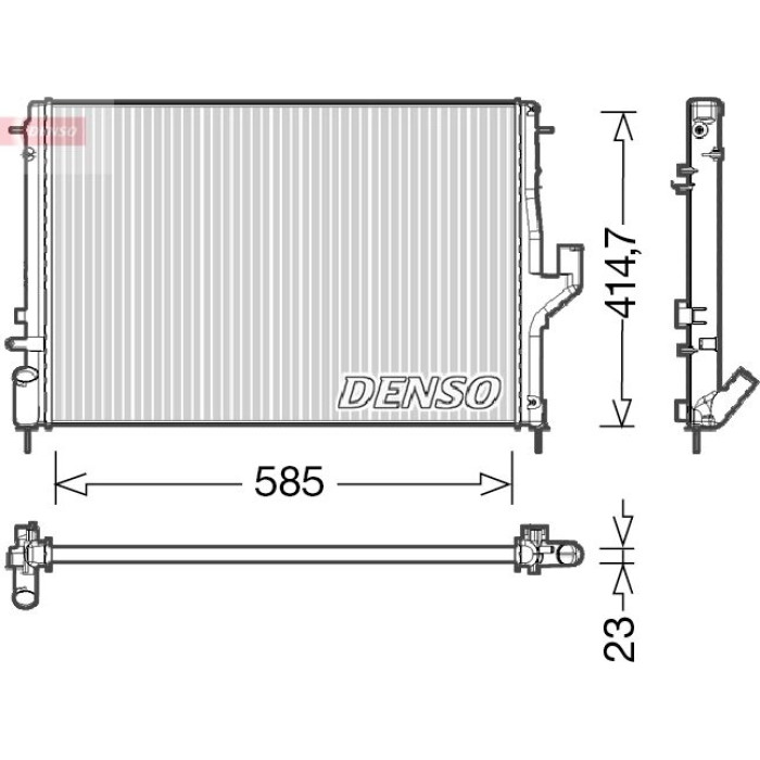 Denso Motorkühler DRM37001