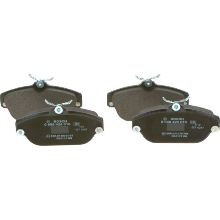 Bosch Bremsbelagsatz 0 986 424 016 Bosch Bremsbelagsatz 0 986 424 016
