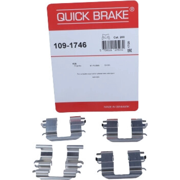 Quick Brake Montagesatz für Bremsbeläge 109-1746 Quick Brake Montagesatz für Bremsbeläge 109-1746