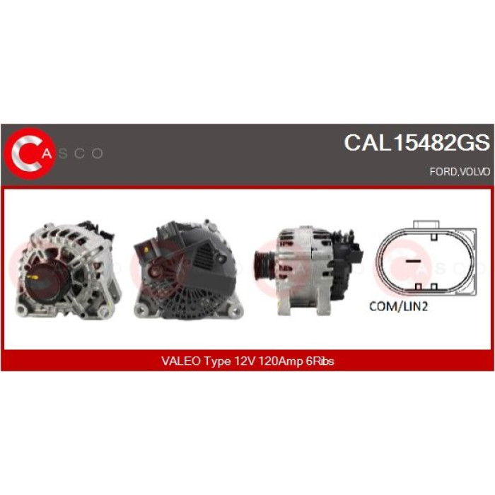 CASCO Generator CAL15482GS CASCO Generator CAL15482GS