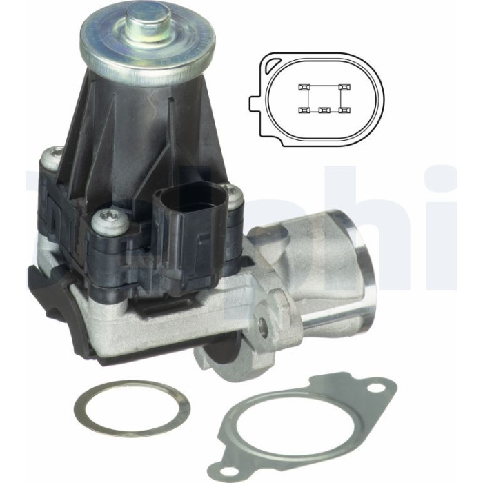 Delphi AGR-Ventil EG10443-12B1 Delphi AGR-Ventil EG10443-12B1