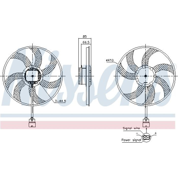 Nissens Kühlerlüfter 85940 Nissens Kühlerlüfter 85940