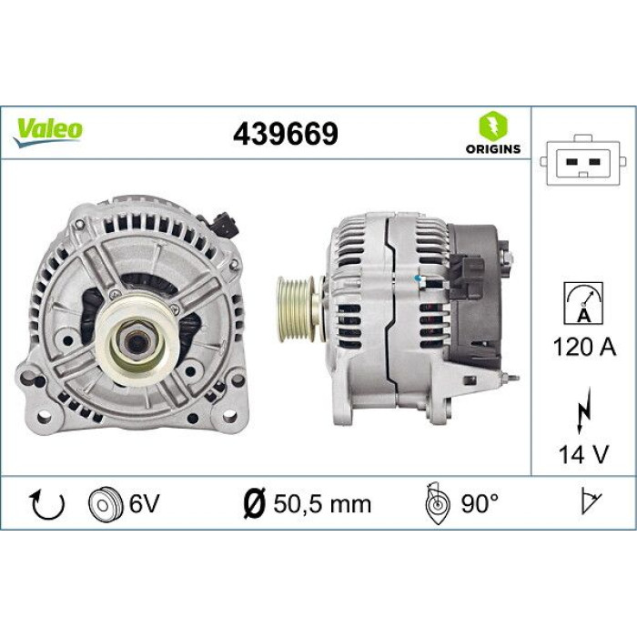 Valeo Lichtmaschine 439669 Valeo Lichtmaschine 439669