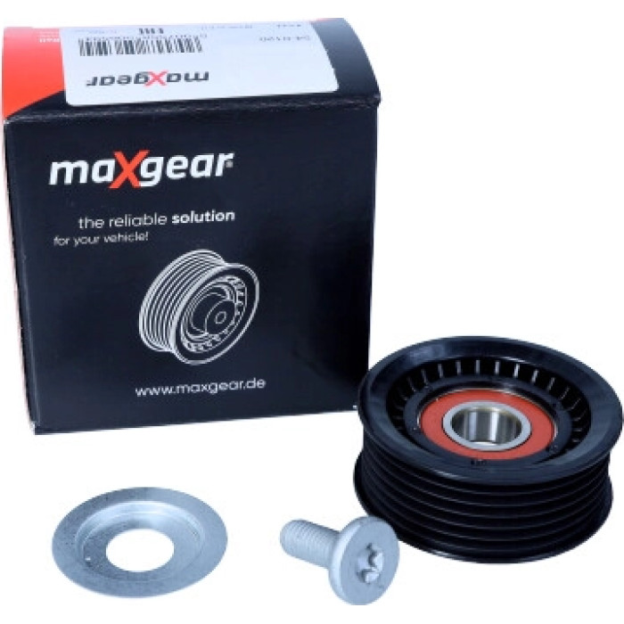 MAXGEAR Keilrippenriemen-Umlenk-/Führungsrolle 55258MG 54-0199 MAXGEAR Keilrippenriemen-Umlenk-/Führungsrolle 55258MG 54-0199
