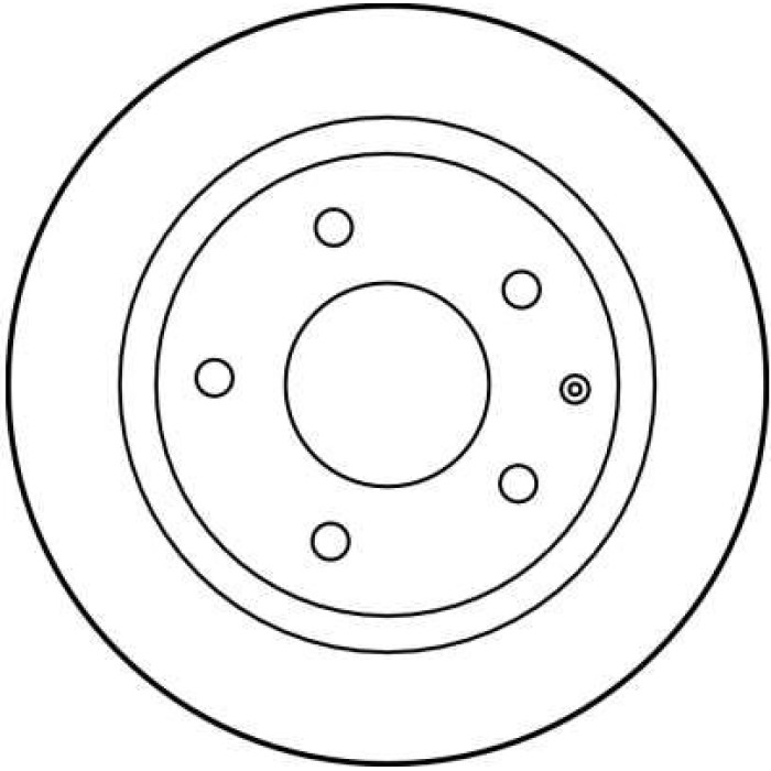 TRW Bremsscheibe Mazda T. 626 DF2705 TRW Bremsscheibe Mazda T. 626 DF2705