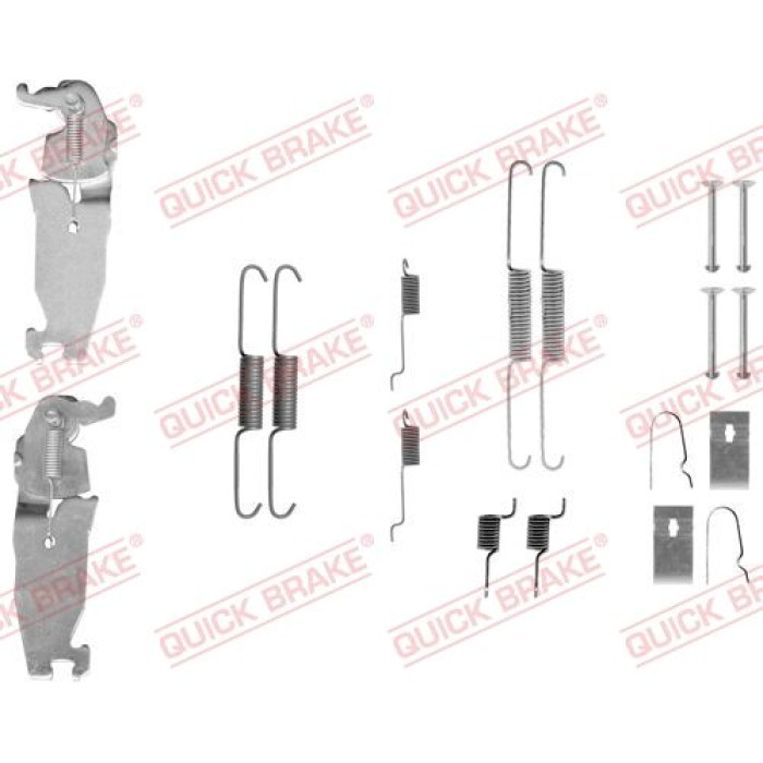 Quick Brake Zubehörsatz für Trommelbremsbacken 105-0811S Quick Brake Zubehörsatz für Trommelbremsbacken 105-0811S