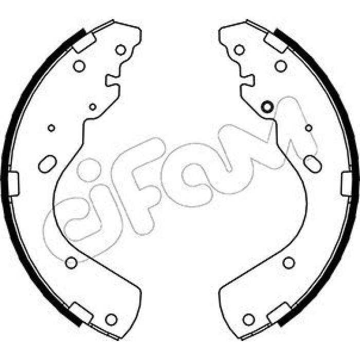 CIFAM Bremsbackensatz 153-143 CIFAM Bremsbackensatz 153-143