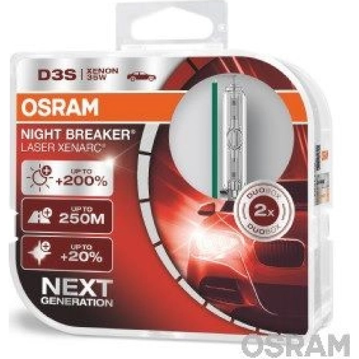 66340XNL-HCB OSRAM XENARC Night Breaker Laser D3S Xenonbrenner 42 V 35 W PK32d-5 - 2 Stück - 66340XNL-HCB 66340XNL-HCB OSRAM XENARC Night Breaker Laser D3S Xenonbrenner 42 V 35 W PK32d-5 - 2 Stück - 66340XNL-HCB