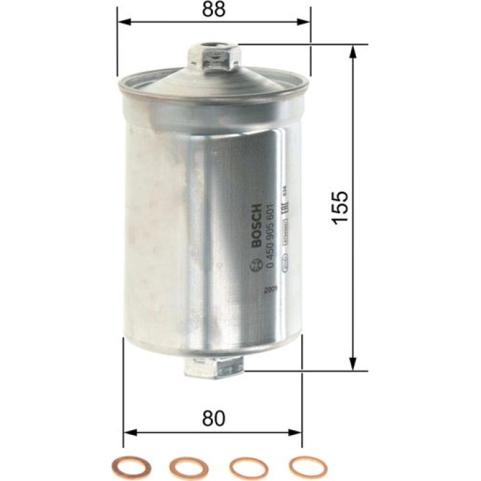 0 450 905 601 Bosch Kraftstofffilter 0 450 905 601 0 450 905 601 Bosch Kraftstofffilter 0 450 905 601
