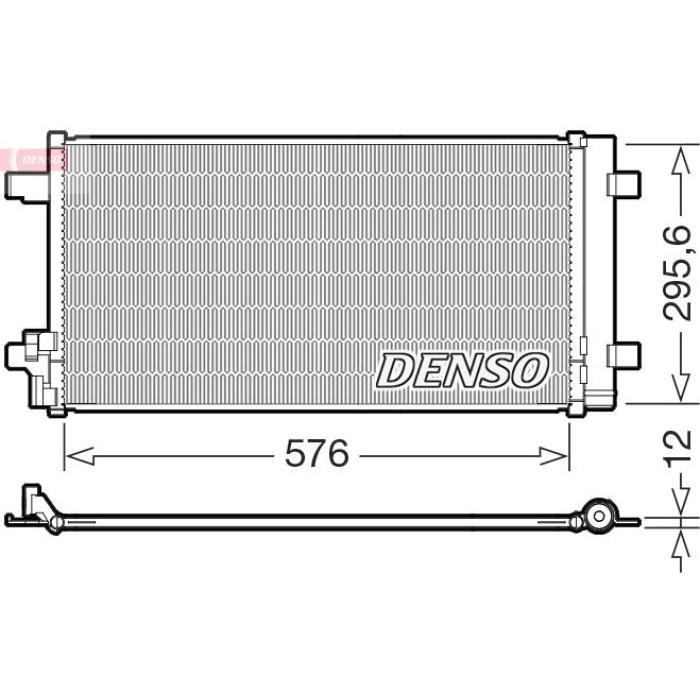 Denso Klimakondensator DCN32069 Denso Klimakondensator DCN32069
