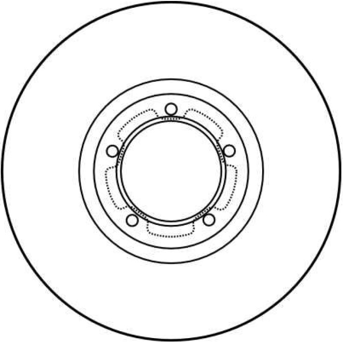 TRW Bremsscheibe Ford Transit 2.0/2.5 Td 91-00 DF2785 TRW Bremsscheibe Ford Transit 2.0/2.5 Td 91-00 DF2785