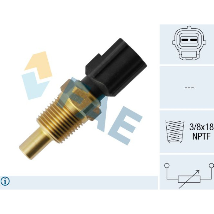 FAE Sensor, Kühlmitteltemperatur 33755 FAE Sensor, Kühlmitteltemperatur 33755
