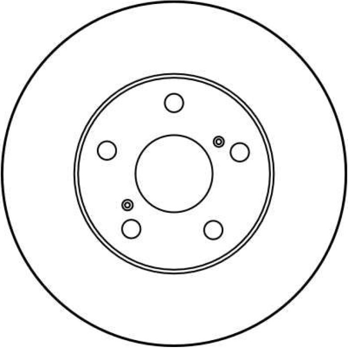 TRW Bremsscheibe DF2744 TRW Bremsscheibe DF2744