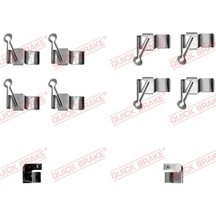 Quick Brake Zubehörsatz für Scheibenbremsbeläge 109-1238 Quick Brake Zubehörsatz für Scheibenbremsbeläge 109-1238