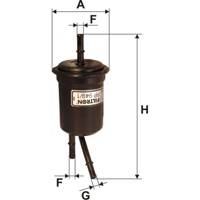 Filtron Kraftstofffilter PP 949/1 Filtron Kraftstofffilter PP 949/1