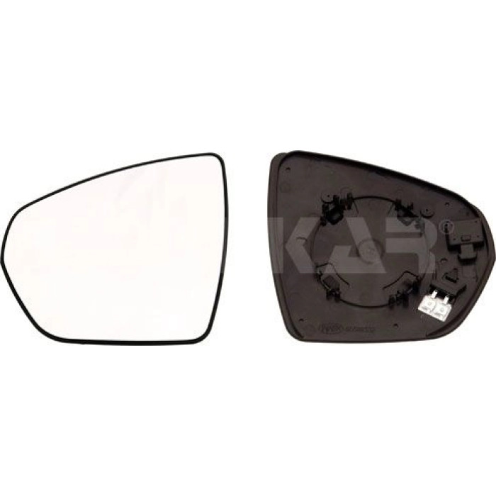 Alkar Außenspiegelglas 6431882
