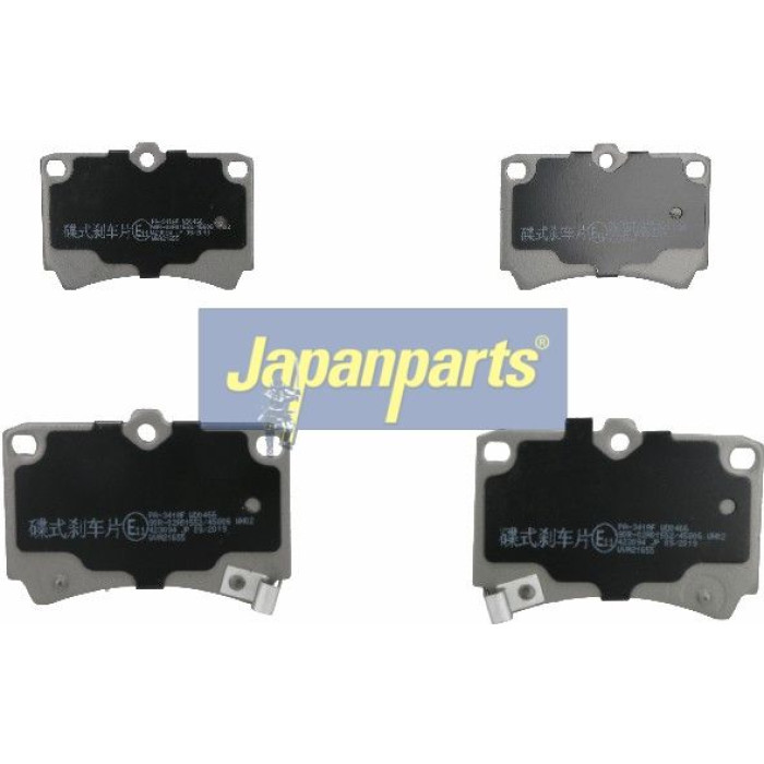 Japanparts Bremsbeläge PA-341AF Japanparts Bremsbeläge PA-341AF