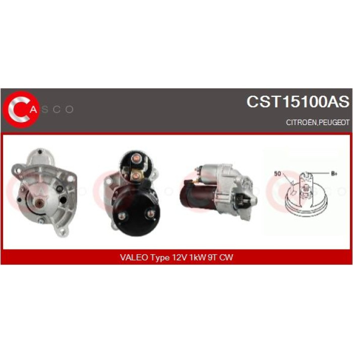CASCO Anlasser CST15100AS CASCO Anlasser CST15100AS