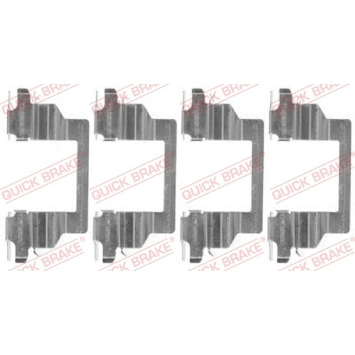 Quick Brake Montagesatz für Bremsbeläge 109-1778 Quick Brake Montagesatz für Bremsbeläge 109-1778