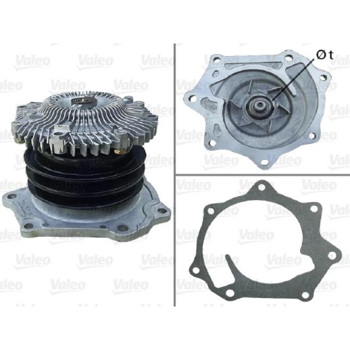 Valeo Wasserpumpe / Kühlmittelpumpe 506782 Valeo Wasserpumpe / Kühlmittelpumpe 506782
