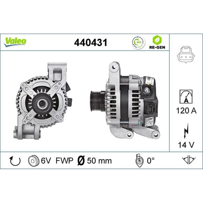 Valeo Lichtmaschine 440431 Valeo Lichtmaschine 440431