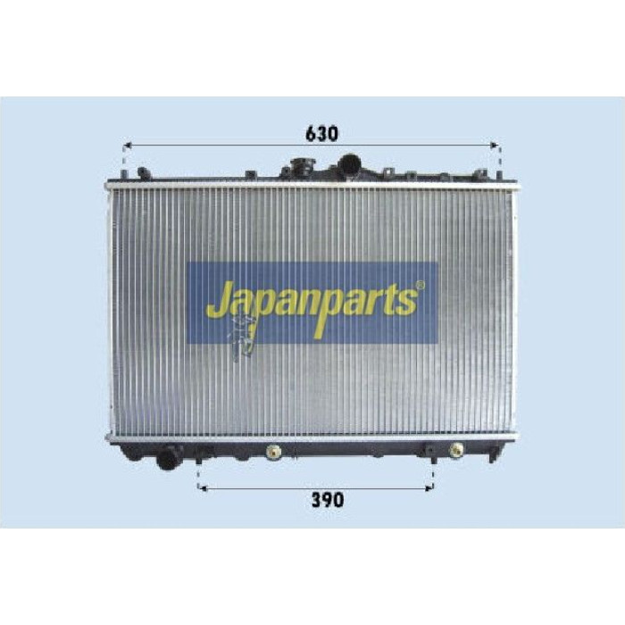 Japanparts Motorkühler RDA163026 Japanparts Motorkühler RDA163026