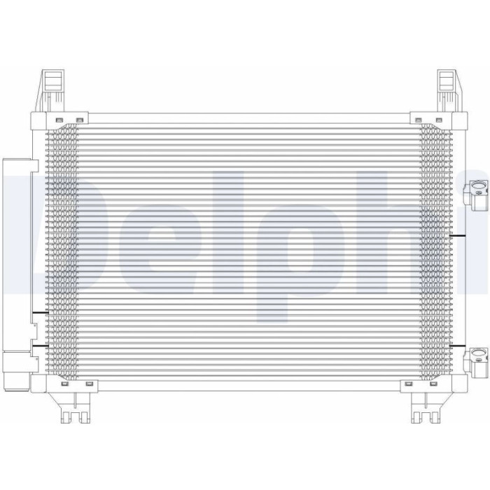Delphi Klimakondensator TSP0225625 Delphi Klimakondensator TSP0225625