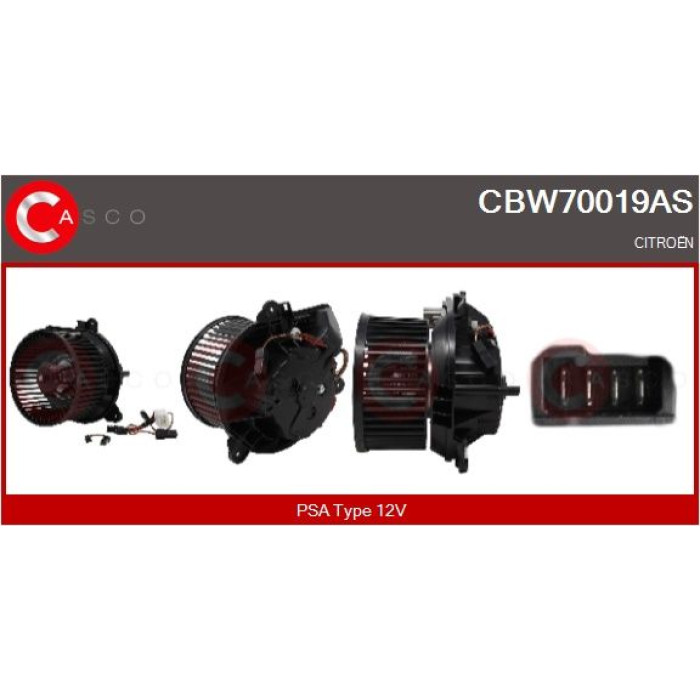 CASCO Motor, Lüfter CBW70019AS CASCO Motor, Lüfter CBW70019AS
