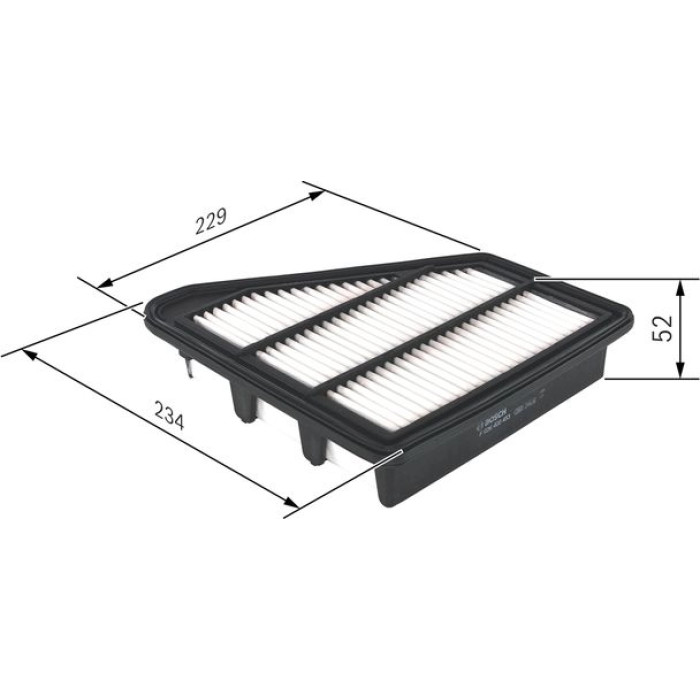 Bosch Luftfilter F 026 400 453 Bosch Luftfilter F 026 400 453