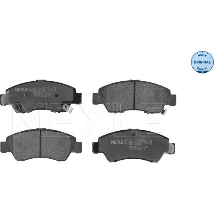 MEYLE Bremsbelagsatz Honda Civic 91- Mit Sensor 025 216 9715/W MEYLE Bremsbelagsatz Honda Civic 91- Mit Sensor 025 216 9715/W