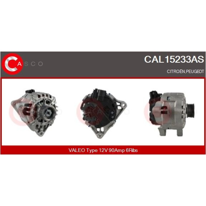 CASCO Generator CAL15233AS CASCO Generator CAL15233AS