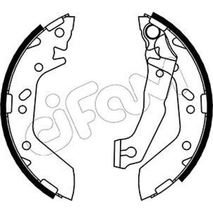 CIFAM Bremsbackensatz 153-170