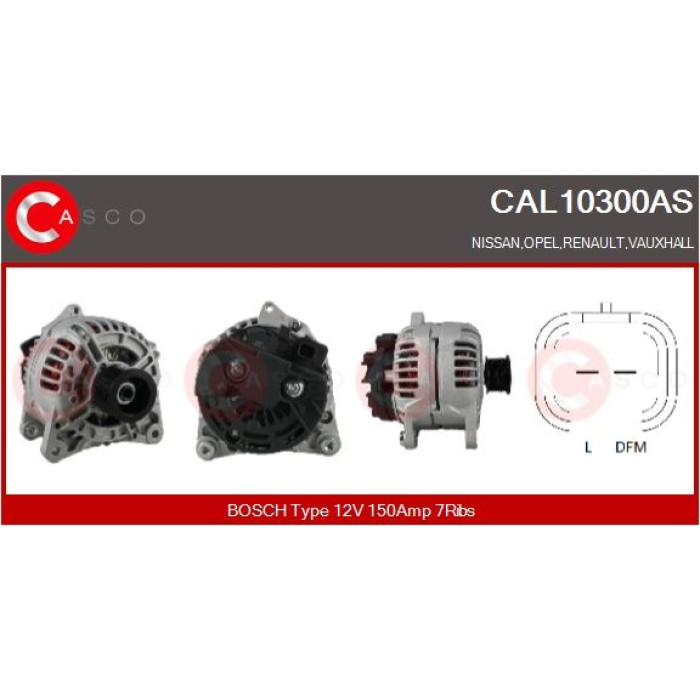 CASCO Generator CAL10300AS CASCO Generator CAL10300AS