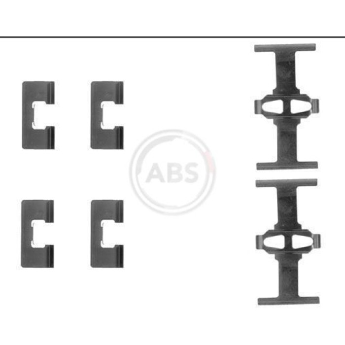 A.B.S. Zubehörsatz Scheibenbremsbeläge 1092Q A.B.S. Zubehörsatz Scheibenbremsbeläge 1092Q