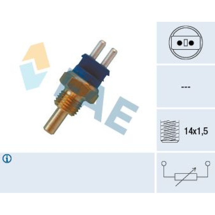 FAE Sensor, Kühlmitteltemperatur 32580 FAE Sensor, Kühlmitteltemperatur 32580