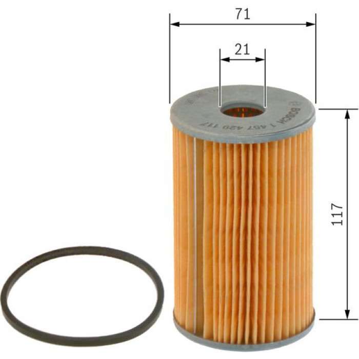Bosch Ölfilter 1457429117 Bosch Ölfilter 1457429117