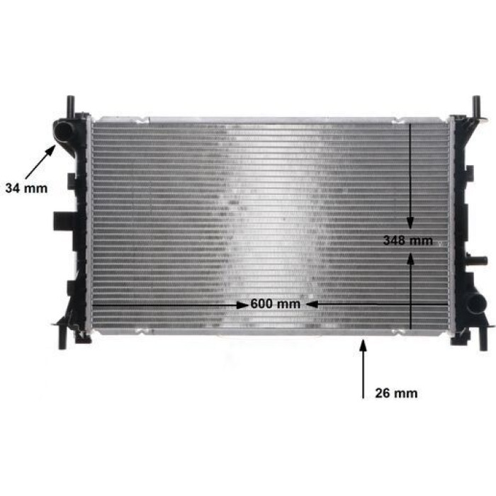 MAHLE Kühler, Motorkühlung CR 628 000S