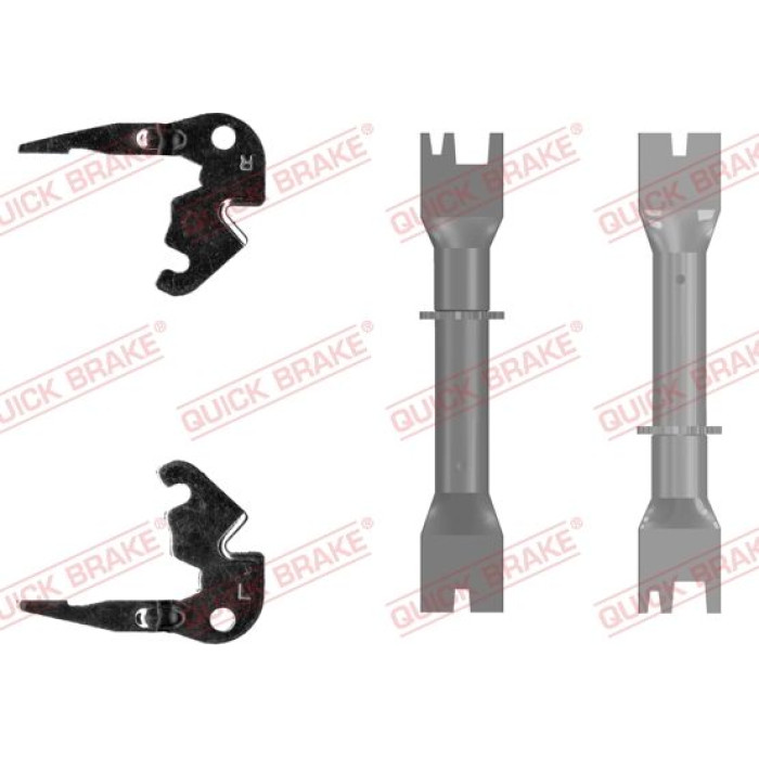 Quick Brake Nachsteller-Satz für Trommelbremse QB108 53 020 Quick Brake Nachsteller-Satz für Trommelbremse QB108 53 020