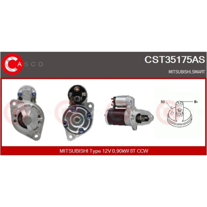 CASCO Anlasser CST35175AS CASCO Anlasser CST35175AS