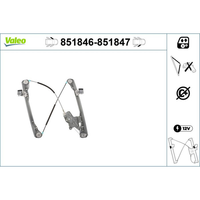 VALEO 851846 Fensterheber