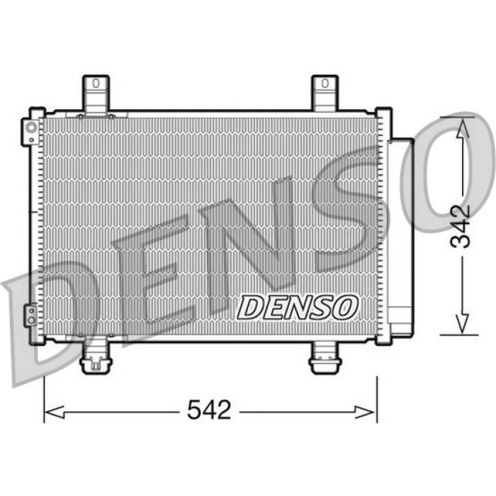 Denso Klimakondensator DCN47005 Denso Klimakondensator DCN47005