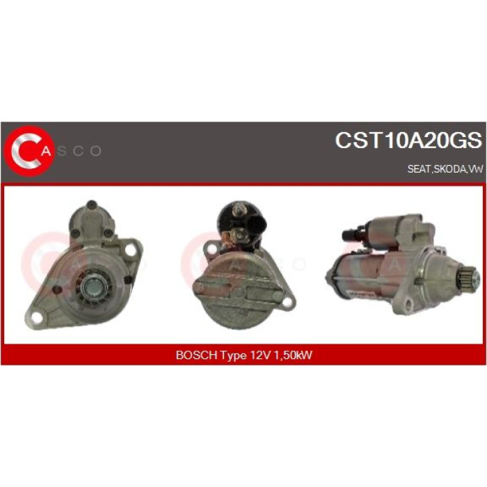 CASCO Anlasser CST10A20GS CASCO Anlasser CST10A20GS