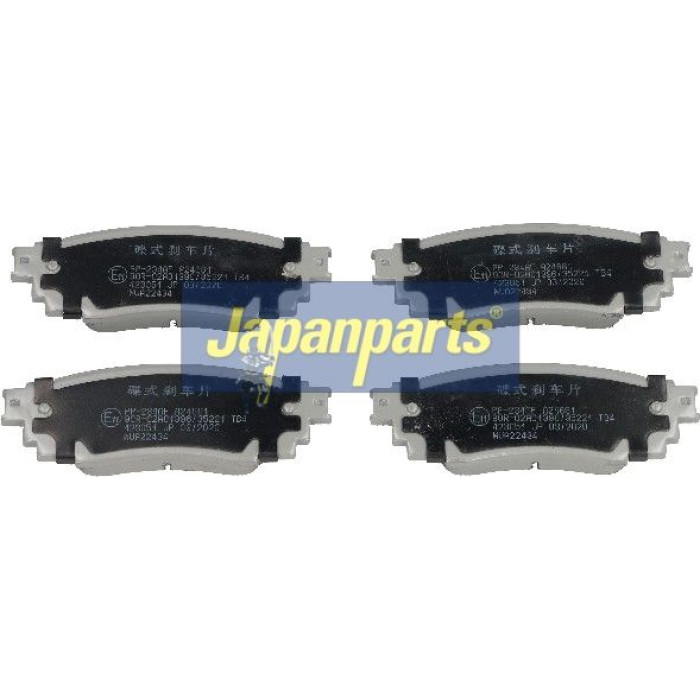 Japanparts Bremsbeläge PP-234AF Japanparts Bremsbeläge PP-234AF