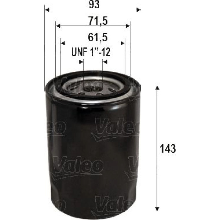 586105 Valeo Ölfilter 586105 586105 Valeo Ölfilter 586105