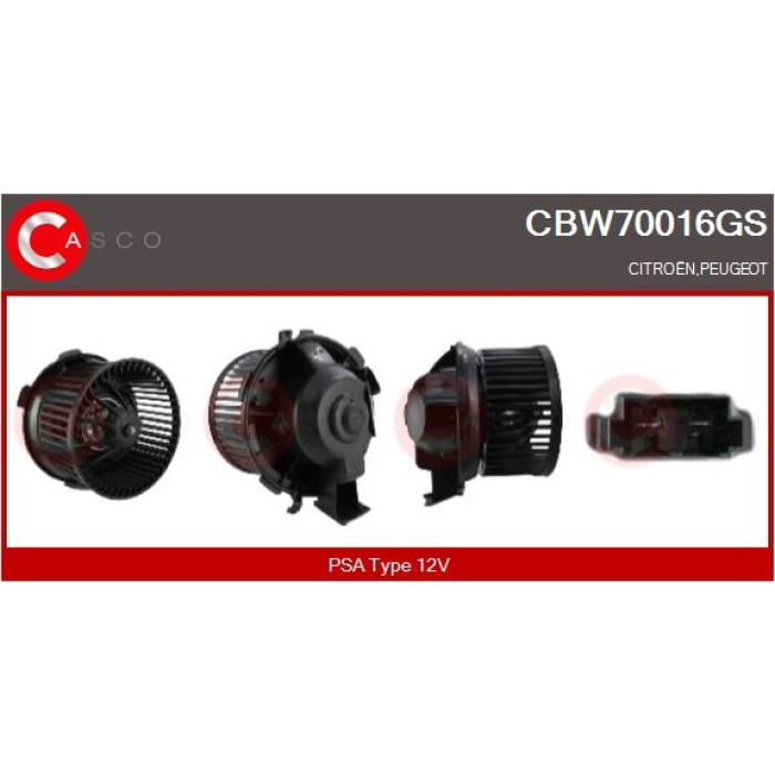 CASCO Motor, Lüfter CBW70016GS CASCO Motor, Lüfter CBW70016GS