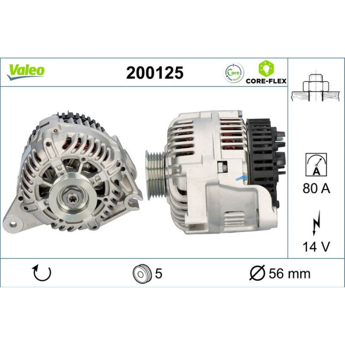 Valeo Lichtmaschine 200125