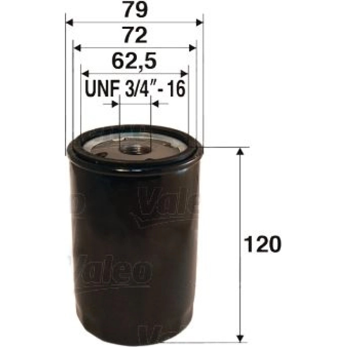 Valeo Ölfilter 586029 Valeo Ölfilter 586029